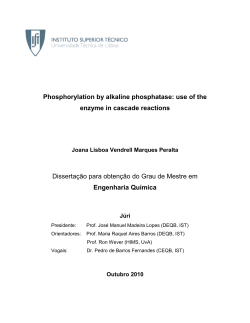 Phosphorylation by alkaline phosphatase: use of the enzyme in