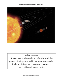 solar system - Mars Rover Celebration