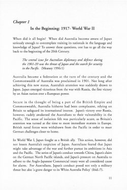 The central issue for Australian diplomacy and