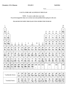 Sample Exam 2 - St. Olaf College