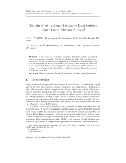 Domain of Attraction of &alpha;-stable Distributions under Finite Mixture