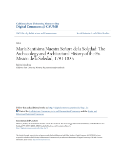 Mar&iacute;a Sant&iacute;sima Nuestra Se&ntilde;ora de la Soledad