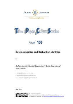 Paper 136 - Tilburg University