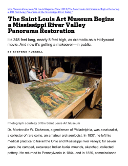 The Saint Louis Art Museum Restoration