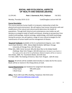 social and ecological aspects