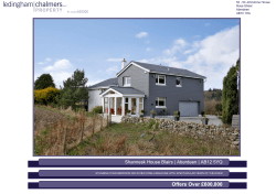 Offers Over &pound;600,000