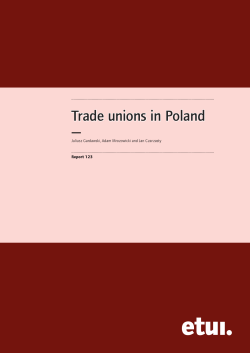 Mise en page 1 - European Trade Union Institute