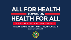 Philippine Health Agenda 2016-2022