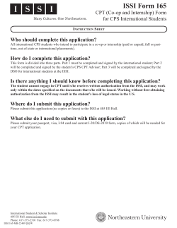 ISSI Form 165