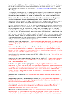 Survey Results Part 18