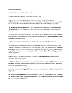Chapter 4 Review Sheet A glacier is a huge sheet of ice that covers