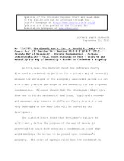 Case No. 10SC275 - Colorado Judicial Branch