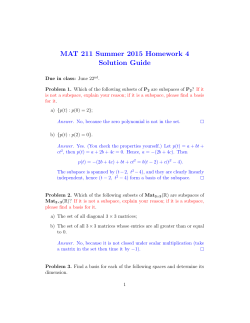 Solution Guide - Stony Brook Mathematics