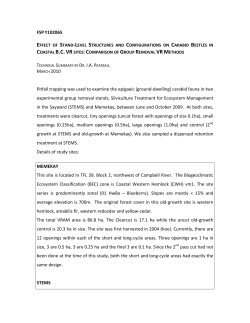 Technical summary