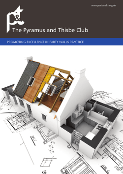 The Pyramus and Thisbe Club