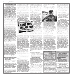The Forgotten War - Lucerne Valley Market