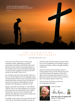 170414 Wollongong Bishop Peter Ingham`s Easter
