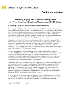 University of Michigan Confucius Institute