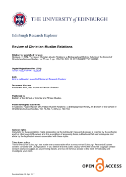 Edinburgh Research Explorer