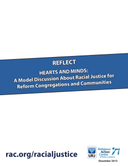 program for starting discussions about race in your congregation
