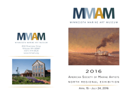 the Catalog of the ASMA North Regional Exhibition