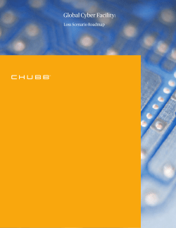 Loss Scenario Roadmap