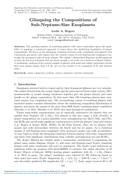 Glimpsing the Compositions of Sub-Neptune