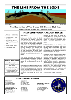 news v9n1c - The Australian Mineral Collector
