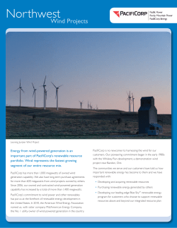 Northwest Wind Projects