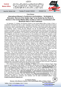 International Women`s Conference and Exhibition: &ldquo;Al