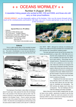 August 2012 - Oceans Wormley