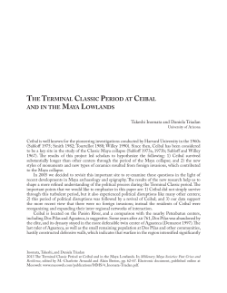 the terminal classic period at ceibal and in the maya