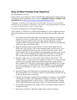 Easy Polar Alignment