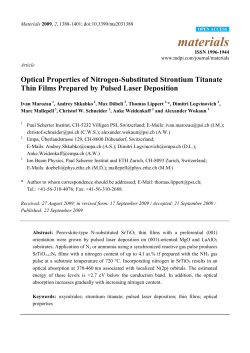 Optical properties of nitrogen-substituted strontium titanate