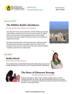 Spring 2017 Lewis and Clark Bilbo`s Journey