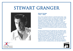 stewart granger - Veterans Fencing!