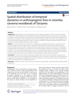Spatial distribution of temporal dynamics in