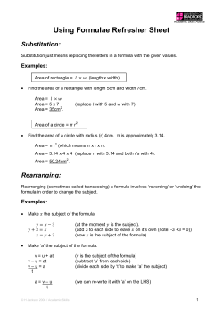 The International System of Units (SI)