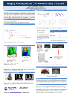 Objective System Modelling Respiratory system induced movement