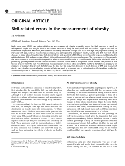BMI-related errors in the measurement of obesity
