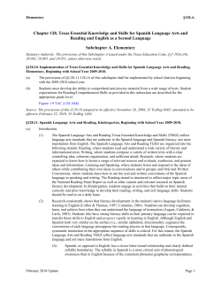 Subchapter A. Elementary