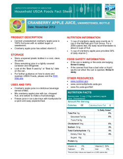 Cranapple Juice