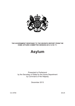 Asylum - Parliament UK