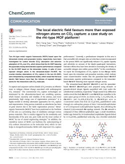 The local electric field favours more than exposed nitrogen atoms on