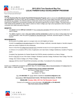 2013-2014 Tom Sandoval Rey Feo LULAC