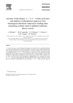 Increase of the dietary ny3rny6 fatty acid ratio and addition of