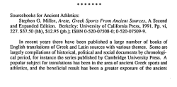 4.6, Stephen G. Miller, Arete, Greek Sports from Ancient Sources