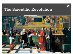 The Scientific Revolution