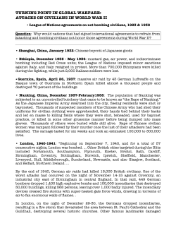 attacks on civilians in world war ii