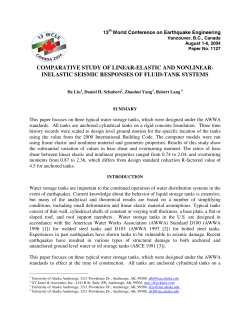 Comparison Study on Linear-Elastic and Nonlinear